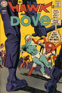 cover, The Hawk and the Dove #4