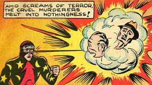 panel from Pep Comics #1