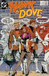 cover, Hawk & Dove #4
