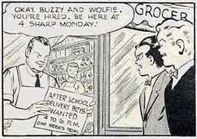 Buzzy finds the Key to Success! Click for the full page.