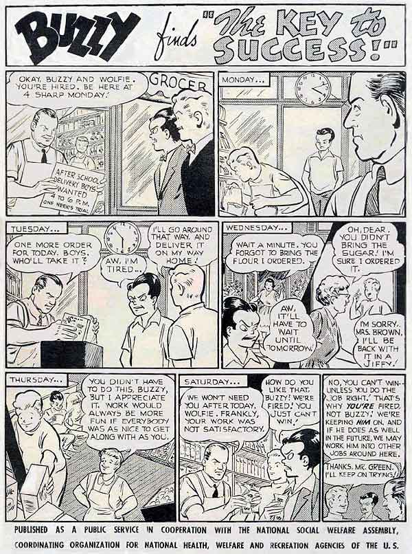 Buzzy finds the Key to Success