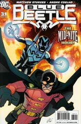 cover, Blue Beetle #31