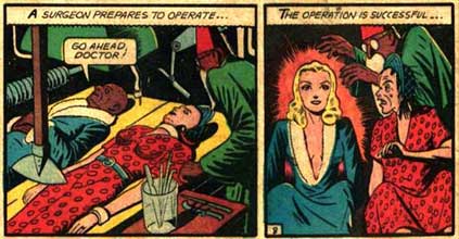 That's a lot of work for a transfusion. I dig the beard though. transfusion