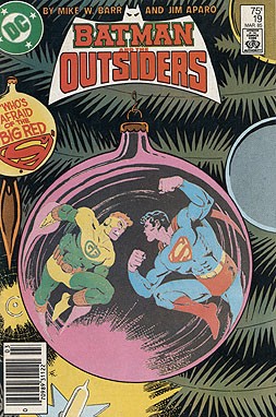cover, Batman and the Outsiders #19
