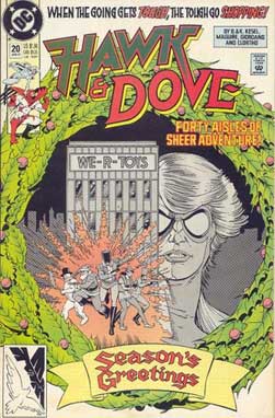 cover, Hawk & Dove #20