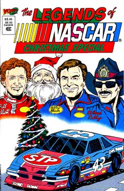 cover, The Legends of NASCAR Christmas Special
