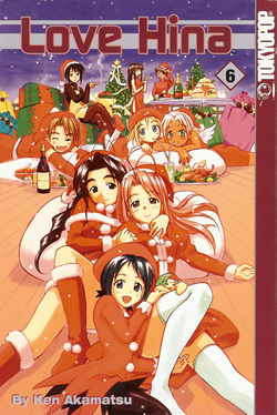 cover, Love Hina #6