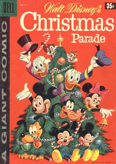 cover, Walt Disney's Christmas Parade #9