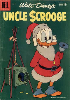 24 Days until Christmas! Uncle Scrooge #24 cover, Uncle Scrooge #24