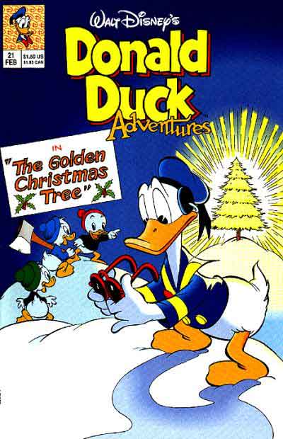 cover, Donald Duck Adventures #21