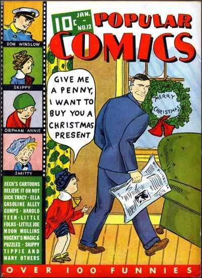 cover, Popular Comics #12