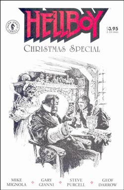 cover, Hellboy Christmas Special