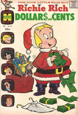 cover, Richie Rich Dollar$ and Cents #17
