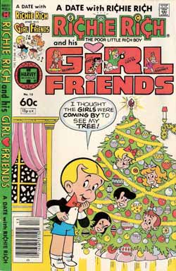 cover, Richie Rich and His Girlfriends #13