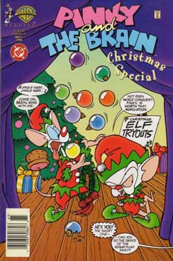 cover, Pinky and the Brain Christmas Special #1