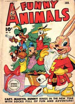 cover, Fawcett's Funny Animals #25