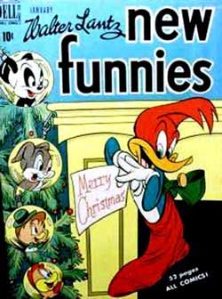 cover, Walter Lantz New Funnies #155