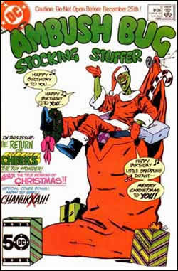cover, Ambush Bug Stocking Stuffer #1